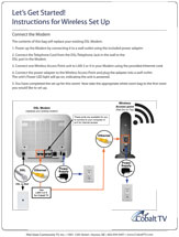 Image of Wireless Installation Guide.